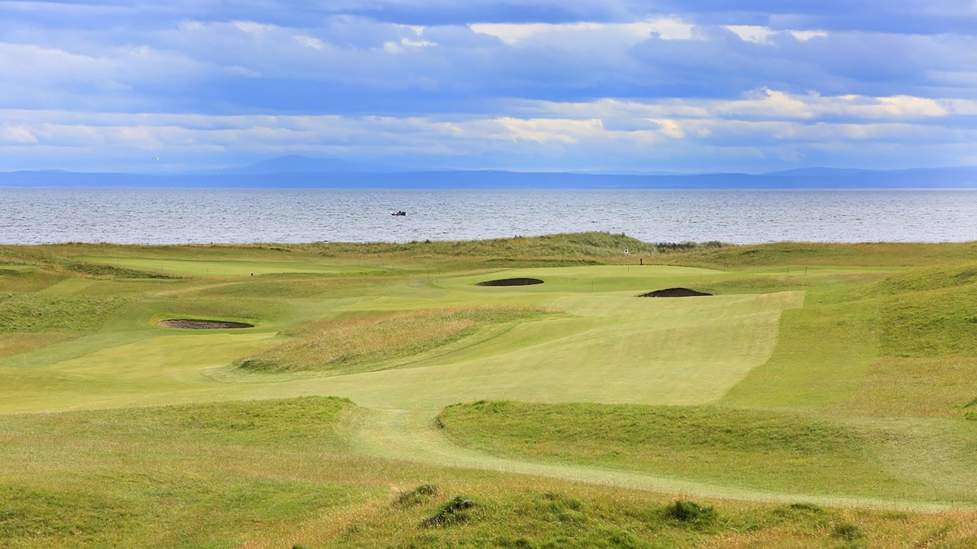 Brora Golf Club View over Firth