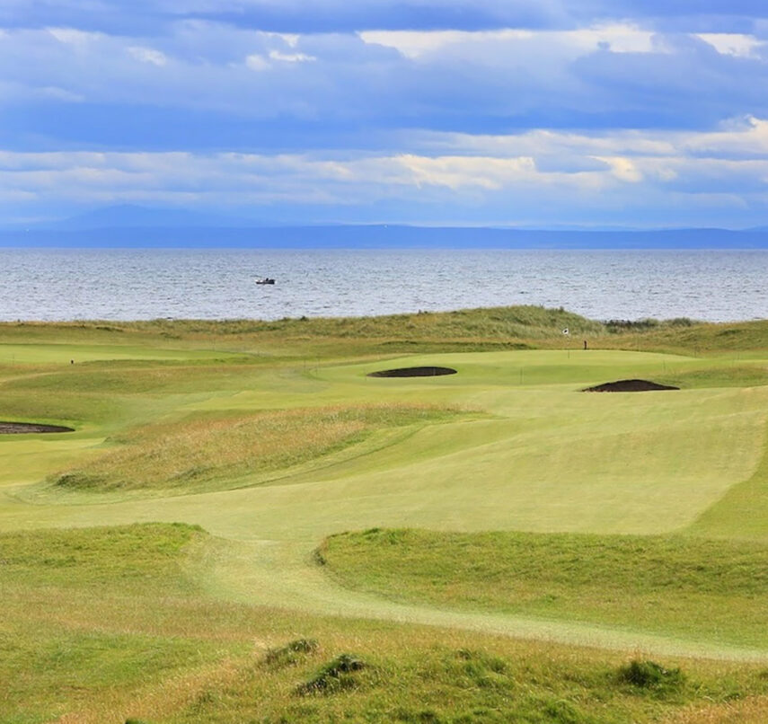 Brora Golf Club View over Firth