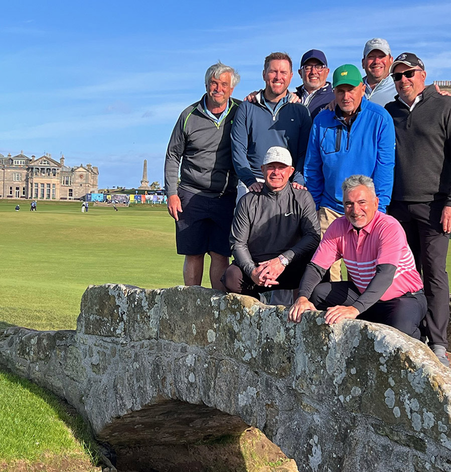 Golf tour at St. Andrews