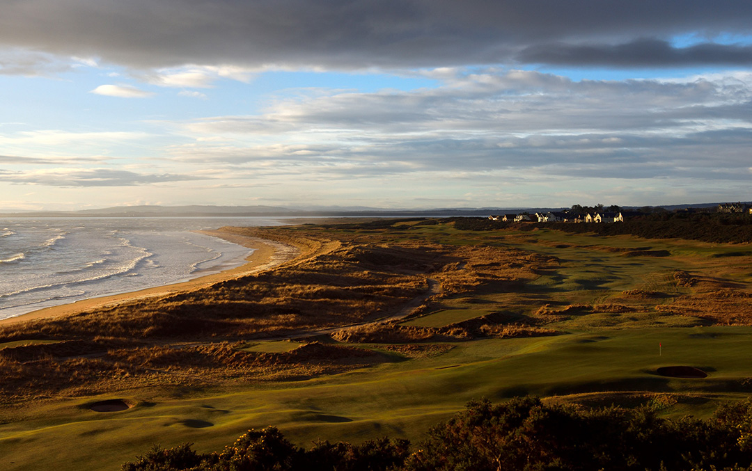 Royal Dornoch Ariel on Ultimate Highlands Tour