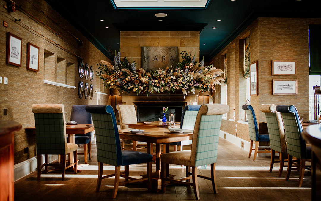 Links House Dining room in Dornoch on Ultimate Highlands Tour